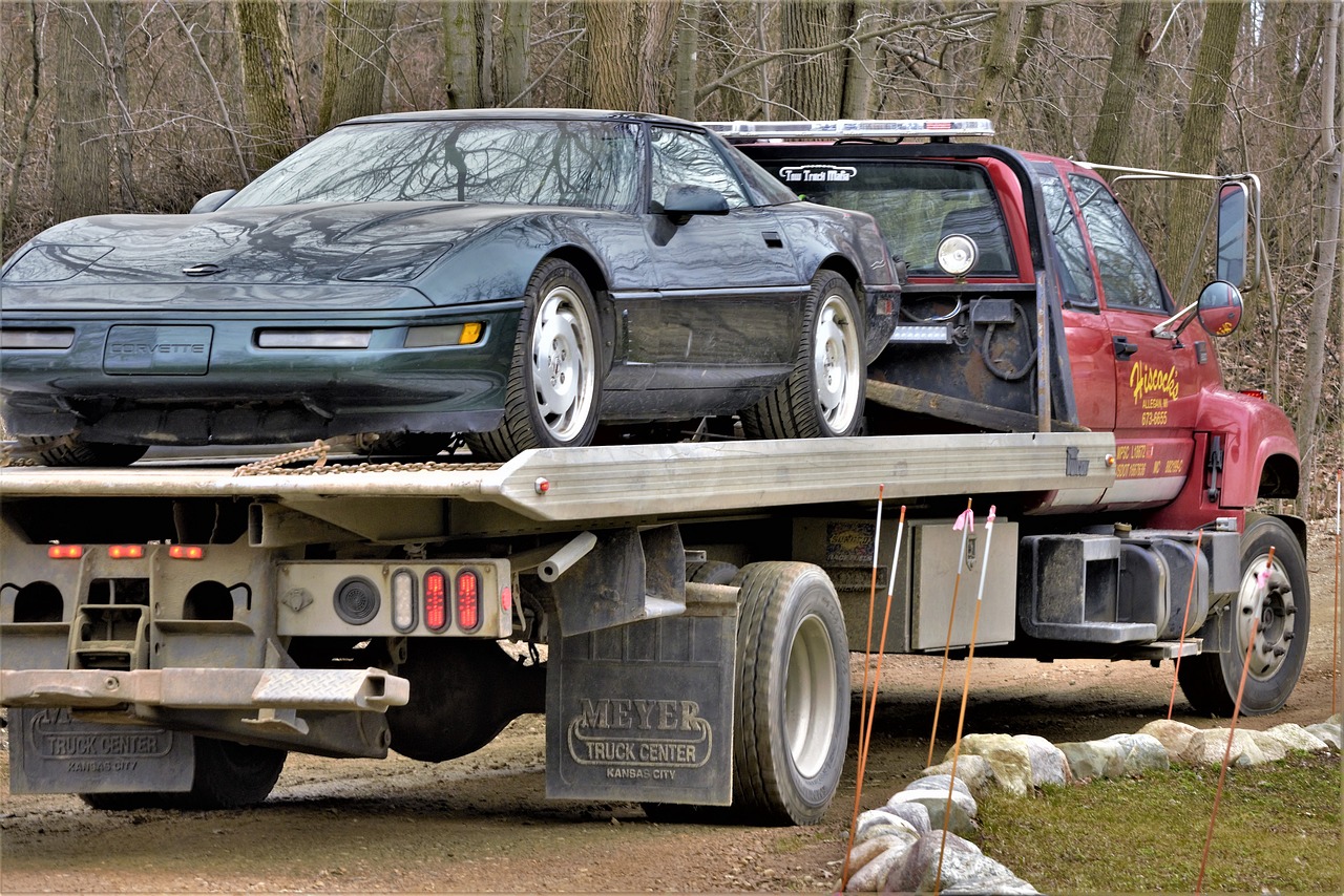 Flat bed trailer